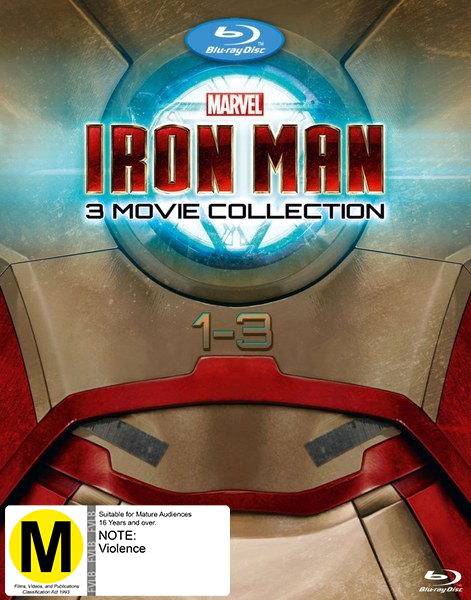 Iron Man 1-3 Boxset on Blu-ray image