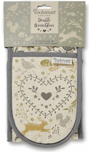 Woodland Double Oven Gloves image