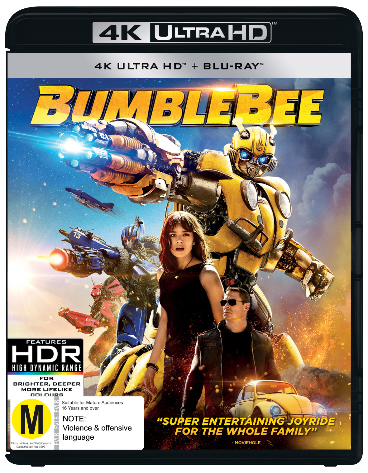 Bumblebee on UHD Blu-ray image