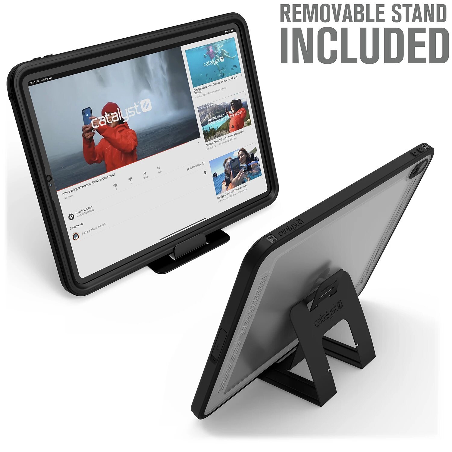 Catalyst: Waterproof Case - For 11" iPad Pro (Stealth Black) image
