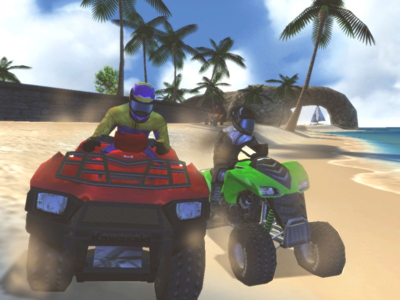 Kawasaki Quad Bikes on Wii