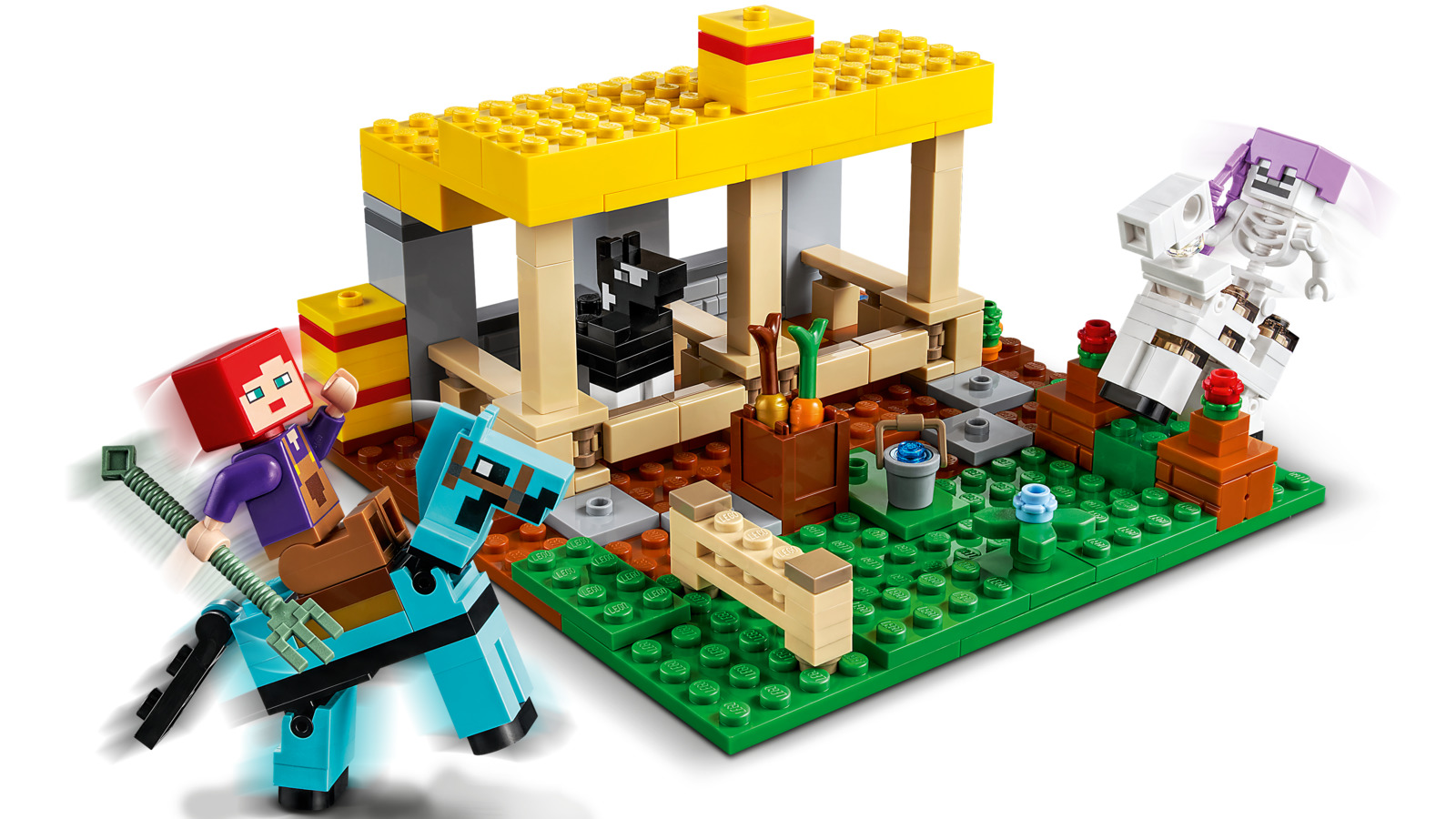 Buy LEGO Minecraft The Horse Stable at Mighty Ape NZ