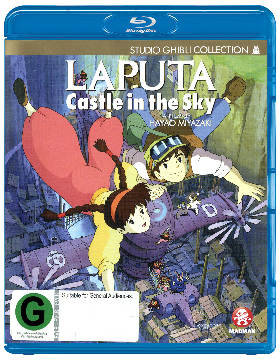 Laputa: Castle in the Sky on Blu-ray