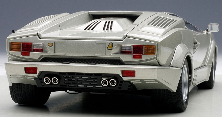 Autoart: 1/18 Lamborghini Countach 25th Anniversary Edition (Silver) image