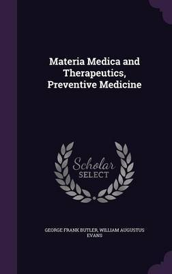 Materia Medica and Therapeutics, Preventive Medicine image