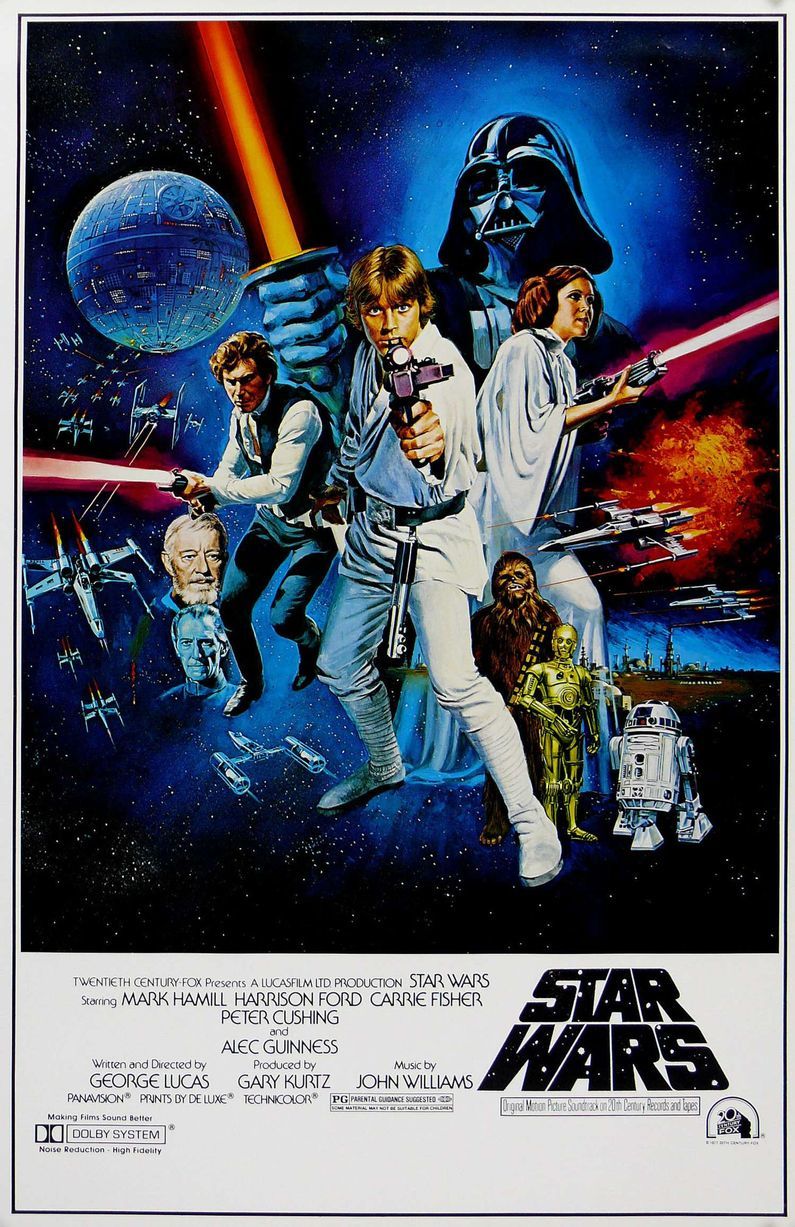 Retro Star Wars Wall Poster (27)