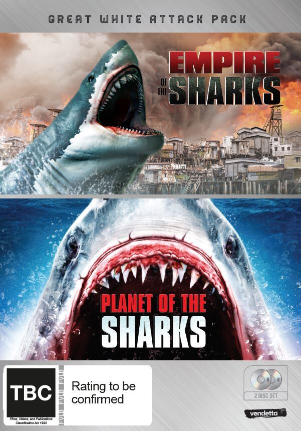 Great White Attack Pack: Empire of the Sharks & Planet of the Sharks on DVD image