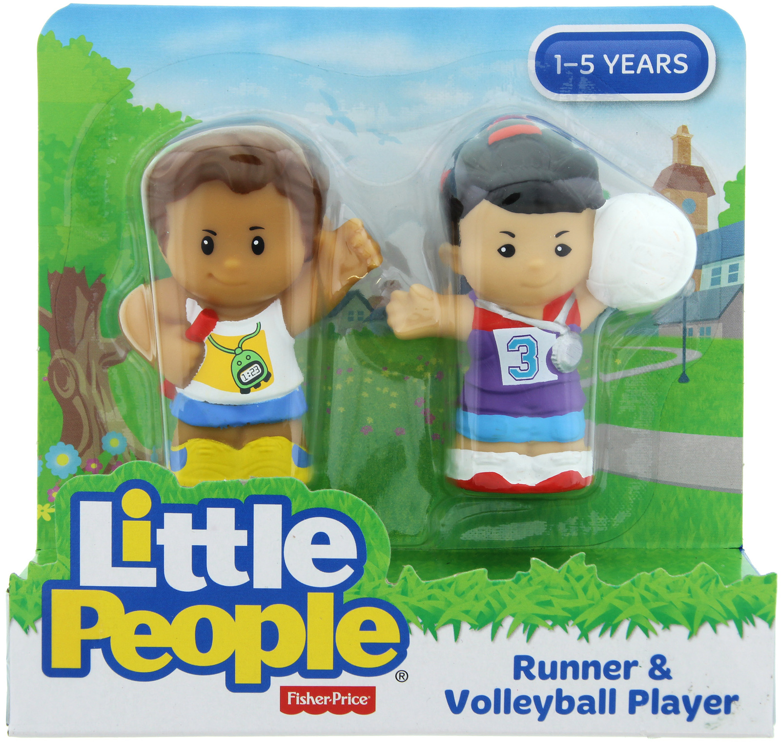 Fisher-Price: Little People - Runner & Volleyball Player image