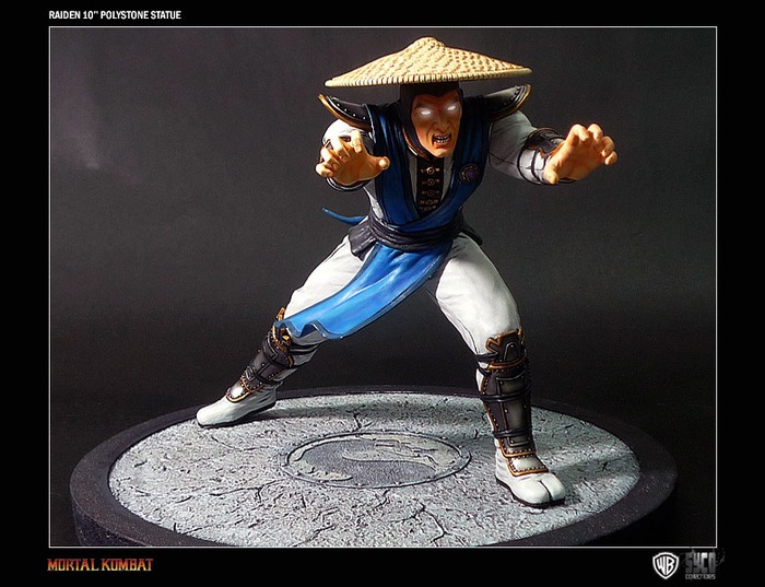 Mortal Kombat 10'' Resin Statue - Raiden image