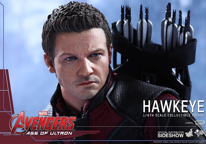 Hot Toys Avengers 2 Hawkeye 12" Figure image