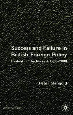 Success and Failure in British Foreign Policy by Peter Mangold image