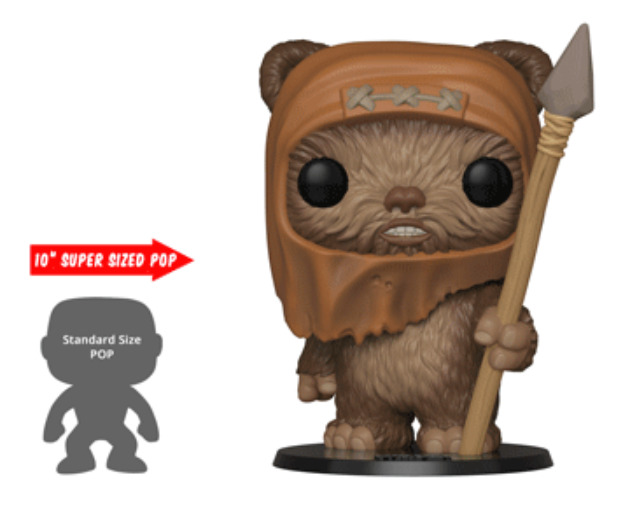 Star Wars: Wicket - 10" Super Sized Pop! Vinyl Figure image