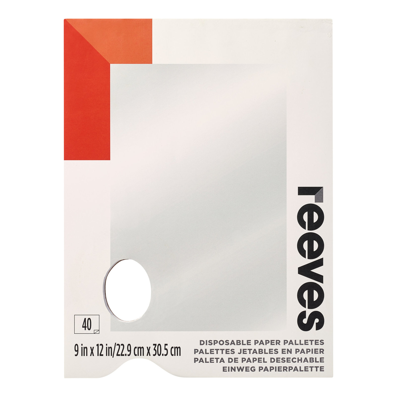 Reeves Tear Off Palettes - 9''x12''