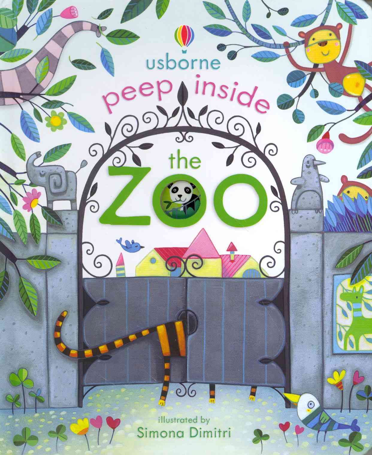 Peep Inside the Zoo by Anna Milbourne image