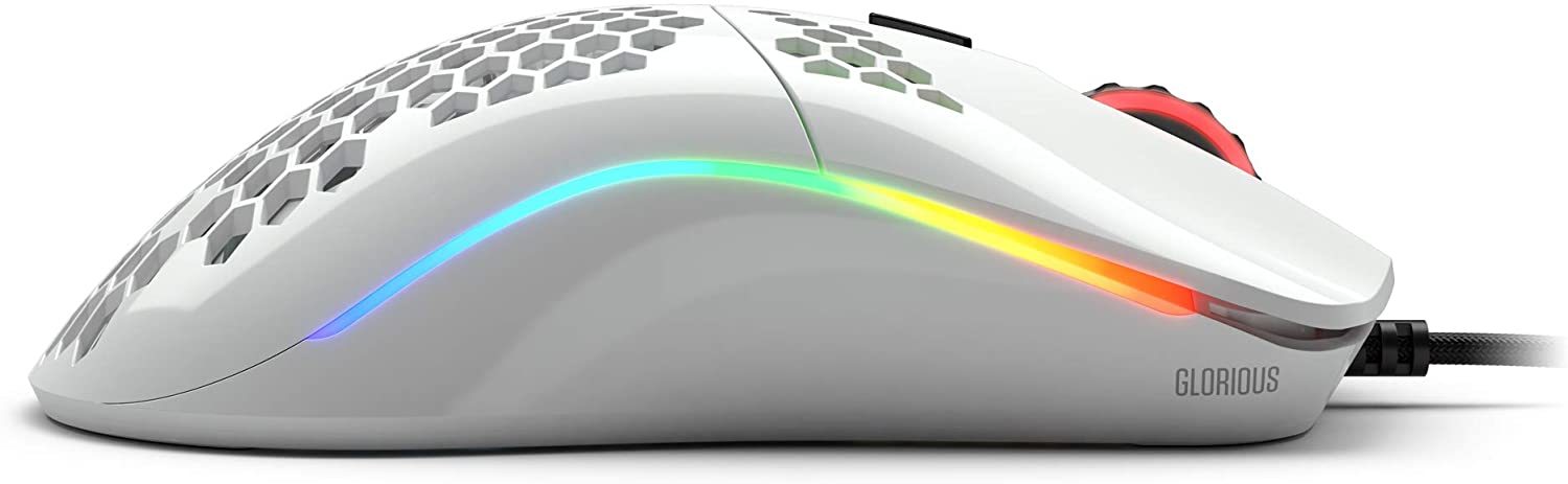 Glorious PC Gaming Model O Regular Gaming Mouse (Glossy White) on PC