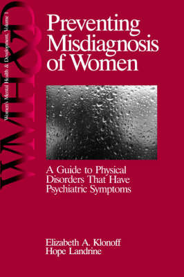 Preventing Misdiagnosis of Women by Elizabeth Adele Klonoff image