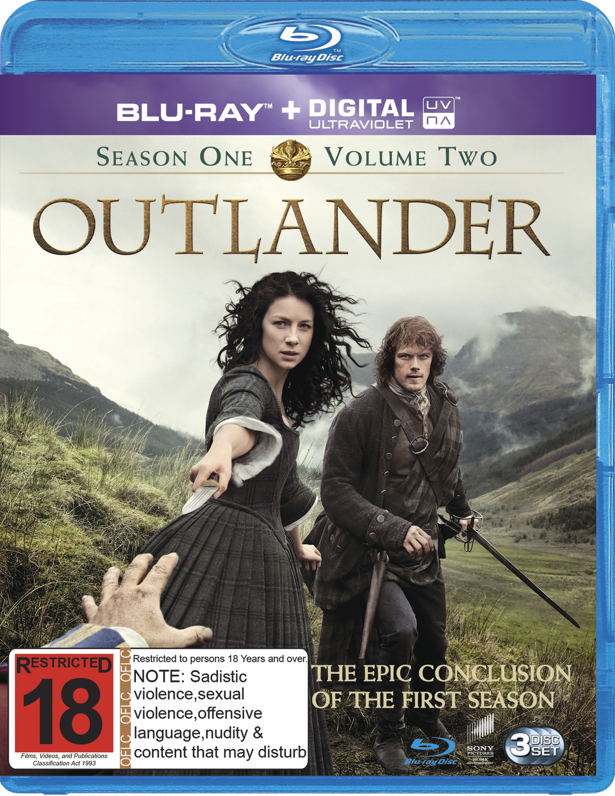 Outlander - Season 1: Volume 2 on Blu-ray image