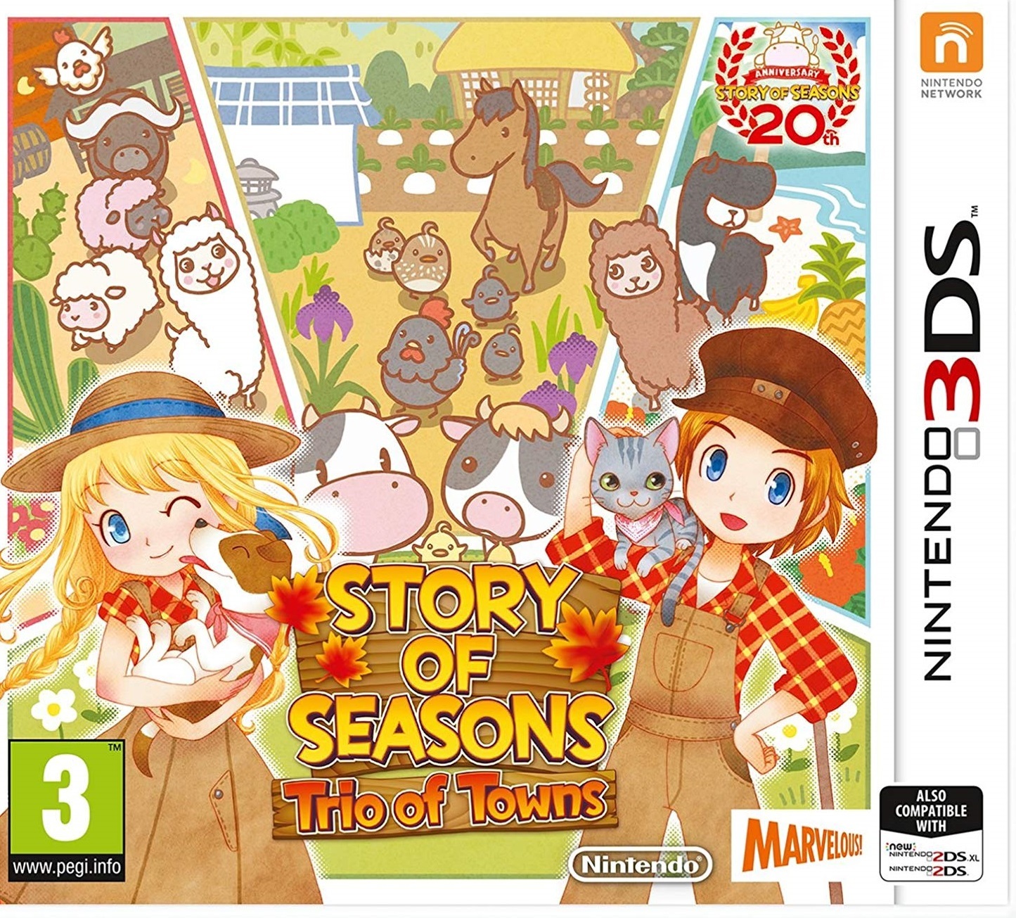 Story of Seasons: Trio of Towns for 3DS image