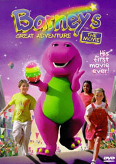 Barney's Great Adventure - The Movie on DVD Barney's Great Adventure - The Movie on DVD