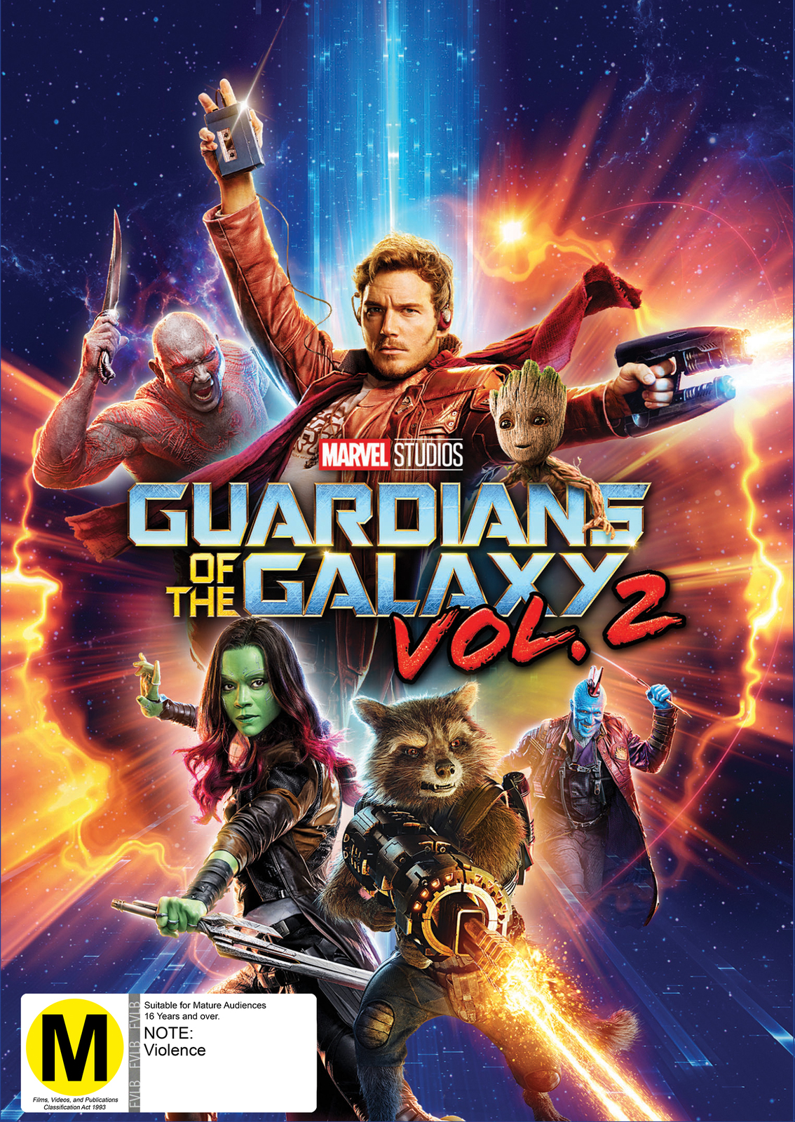 Guardians of the Galaxy Vol. 2 on DVD image
