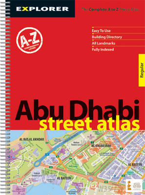 Abu Dhabi Street Atlas ( Regular ): Auh_atr_1 by Explorer Publishing and Distribution image