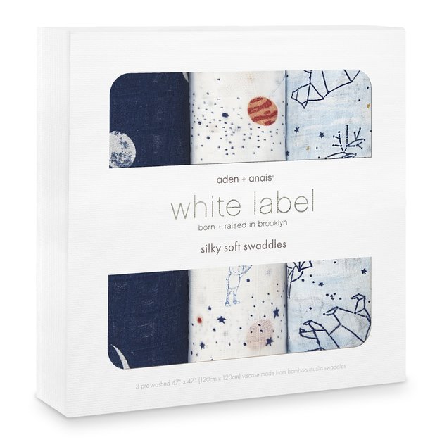 Buy Aden + Anais White Label Silky Soft Bamboo Muslin Swaddles