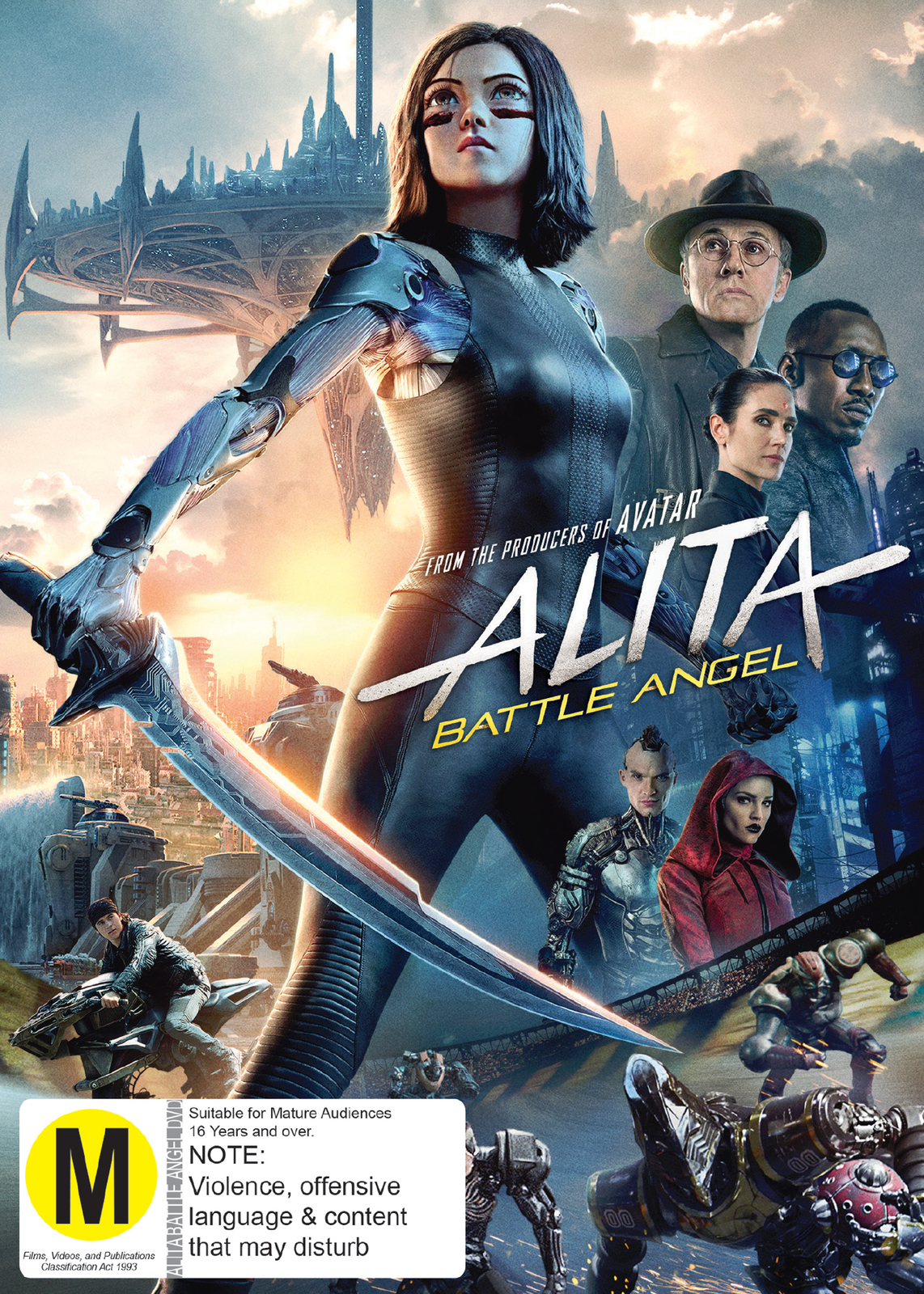 Alita: Battle Angel on DVD image