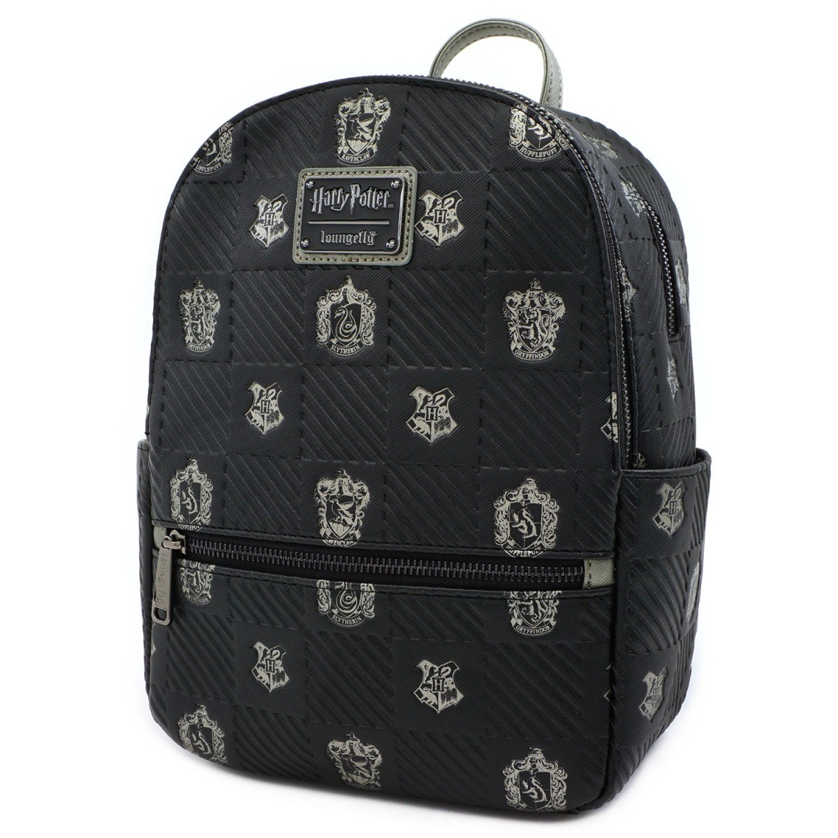 Loungefly: Harry Potter - Black Debossed Mini Backpack image