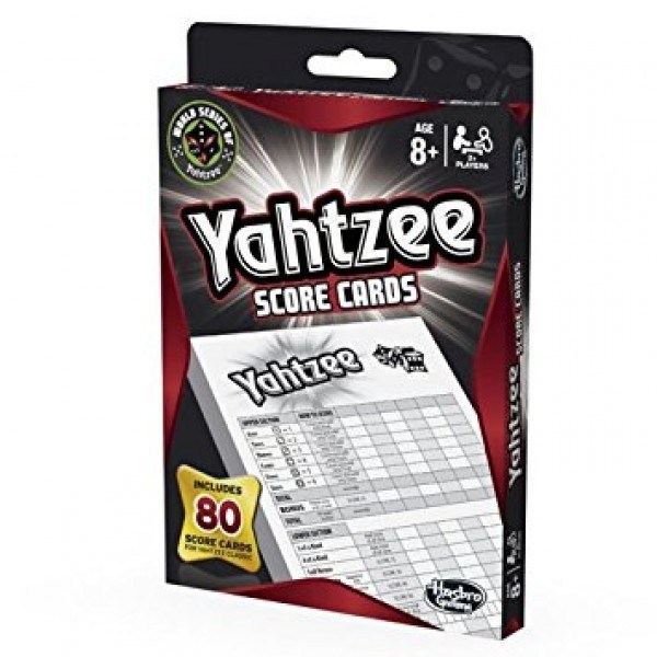 Yahtzee Score Cards