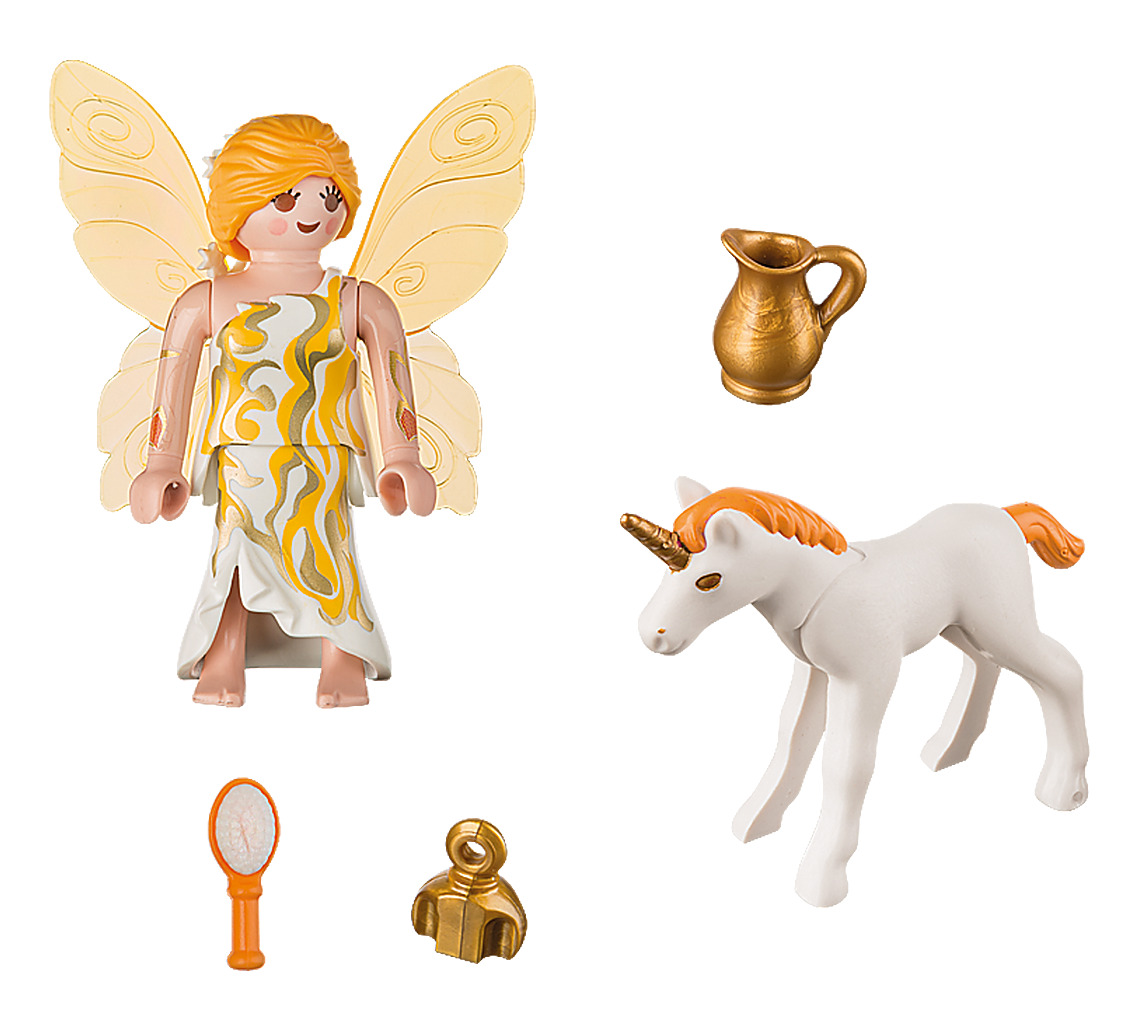 Playmobil - Sun Fairy with Unicorn Foal (9438) image