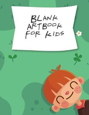 Blank Art Book For Kids by Blue Elephant Books