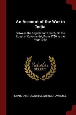 An Account of the War in India by Richard Owen Cambridge image