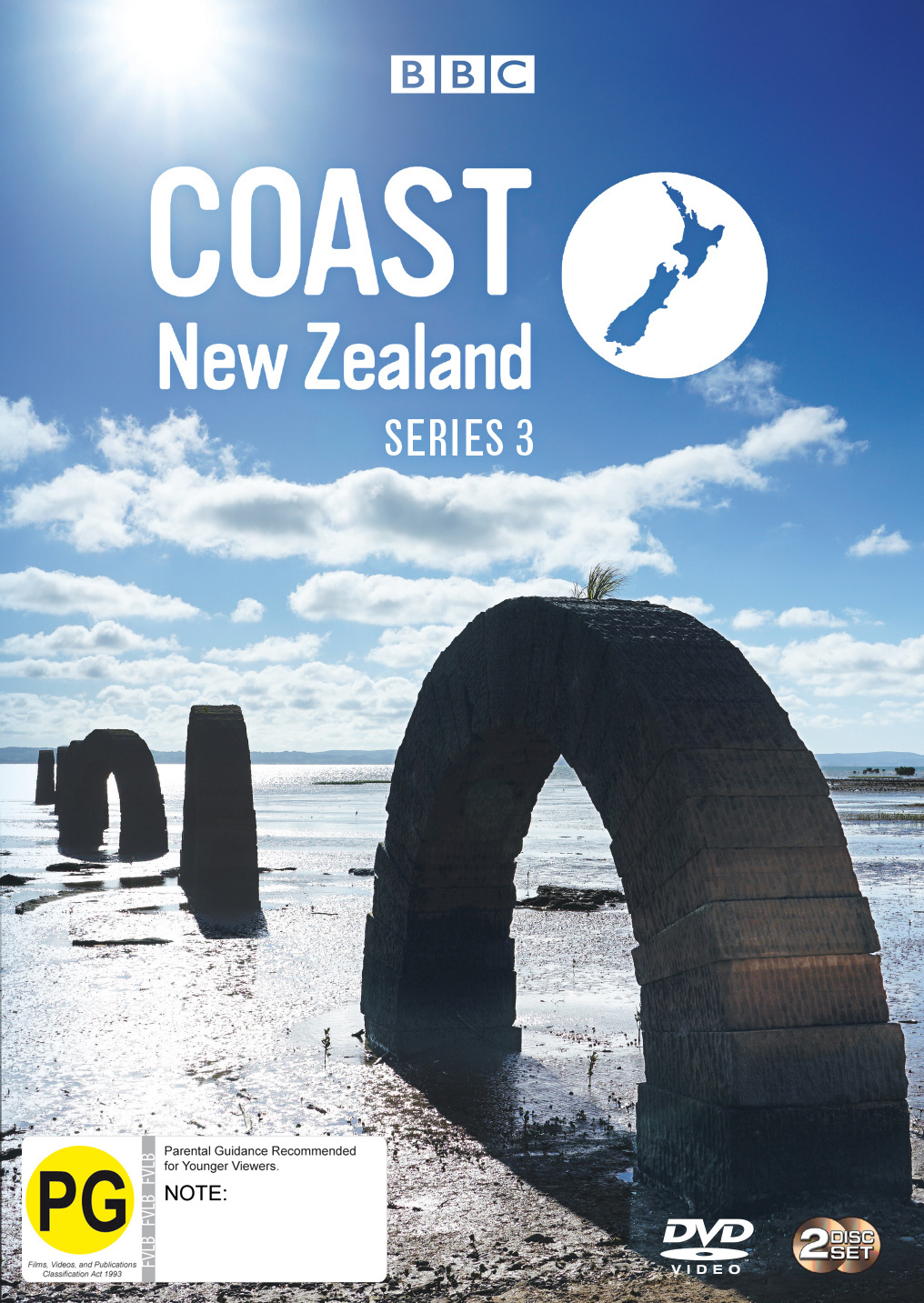 Coast New Zealand Season 3 on DVD image