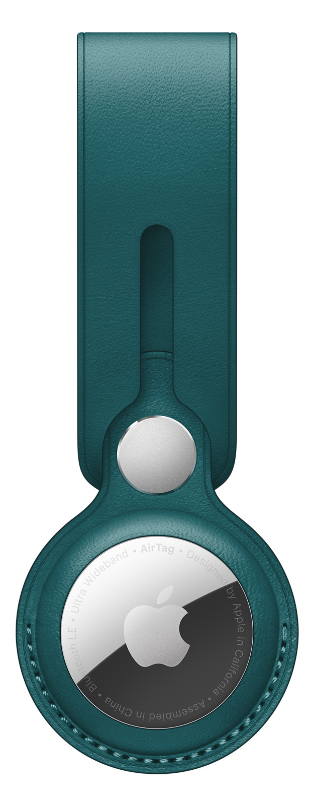Apple AirTag Leather Loop Forest Green at Mighty Ape NZ