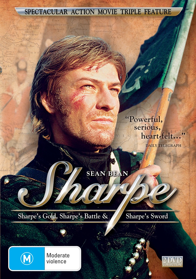 Sharpe's Gold / Sharpe's Battle / Sharpe's Sword (2 Disc Set) on DVD image