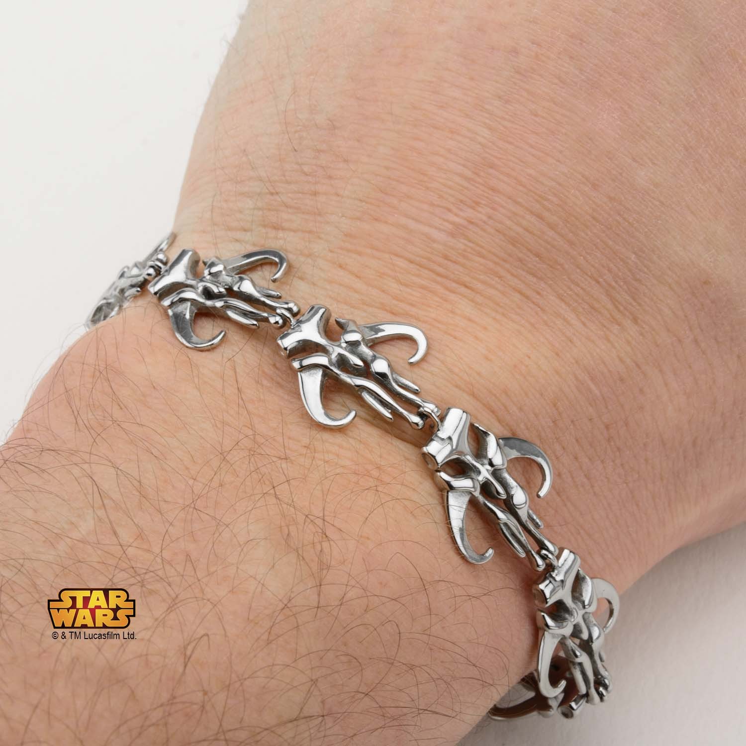 Star Wars Mandalorian Symbol Bracelet