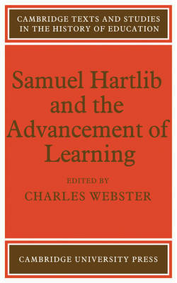 Samuel Hartlib and the Advancement of Learning on Paperback