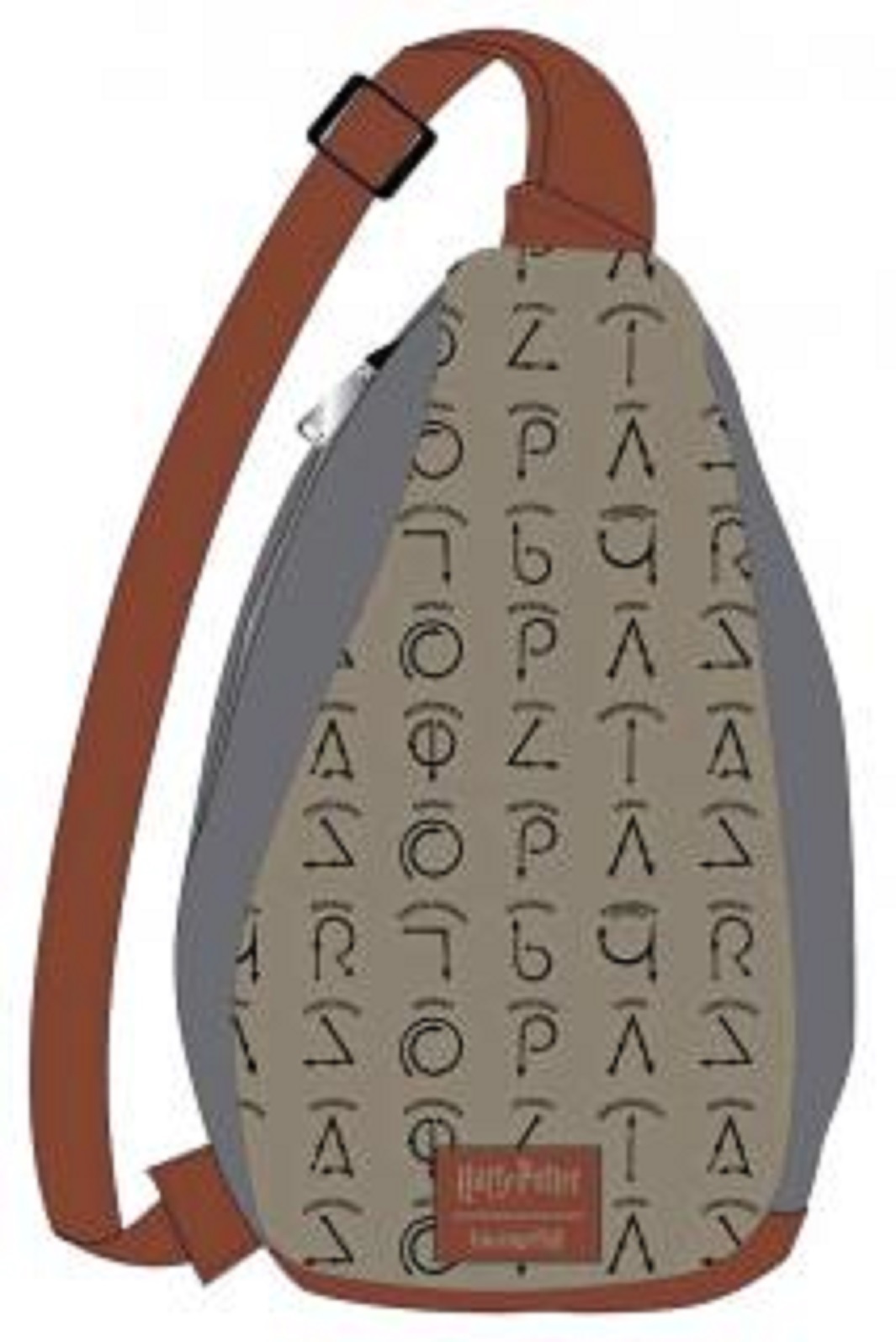 Loungefly: Harry Potter - Spell Symbols Sling Backpack image