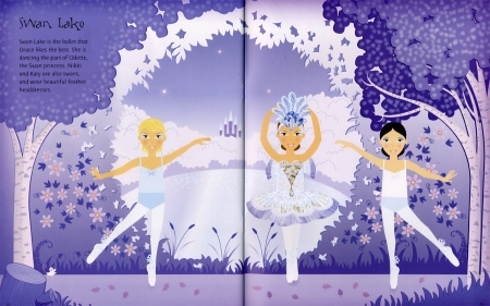 Sticker Dolly Dressing: Ballerinas by Fiona Watt image