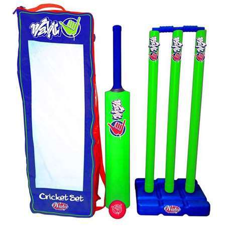 Wahu: Cricket Set - Green/Blue image