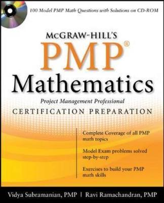 McGraw-Hill's PMP Certification Mathematics with CD-ROM image