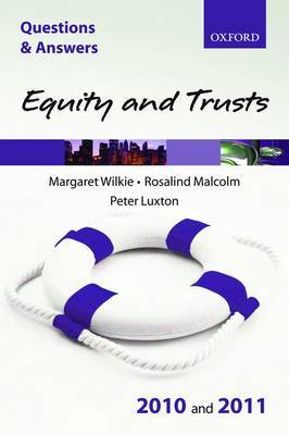 Q&A Equity and Trusts: 2010/2011 by Margaret Wilkie image