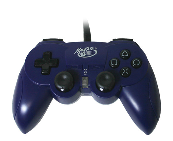 Mad Catz Hand Controller - Blue on PS2