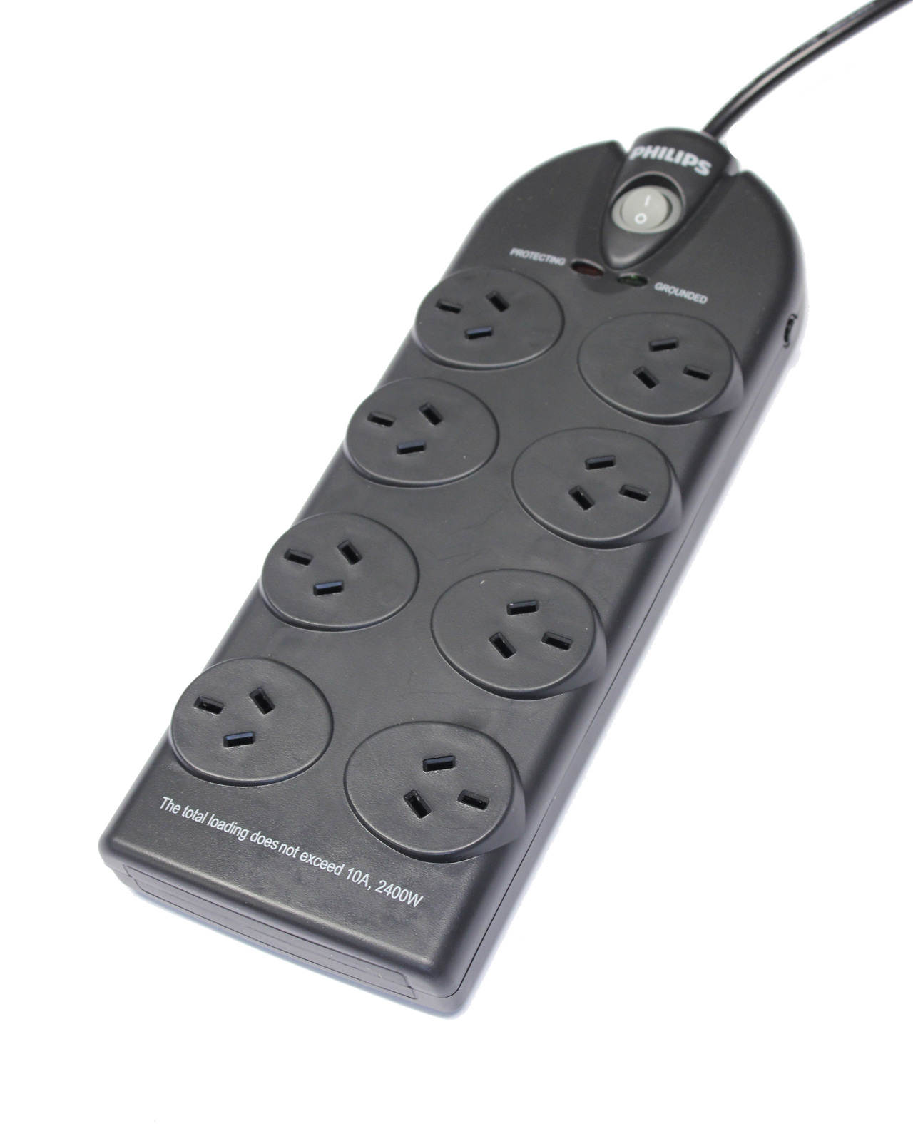 Philips 8 Way Powerboard with Surge Protector at Mighty Ape NZ