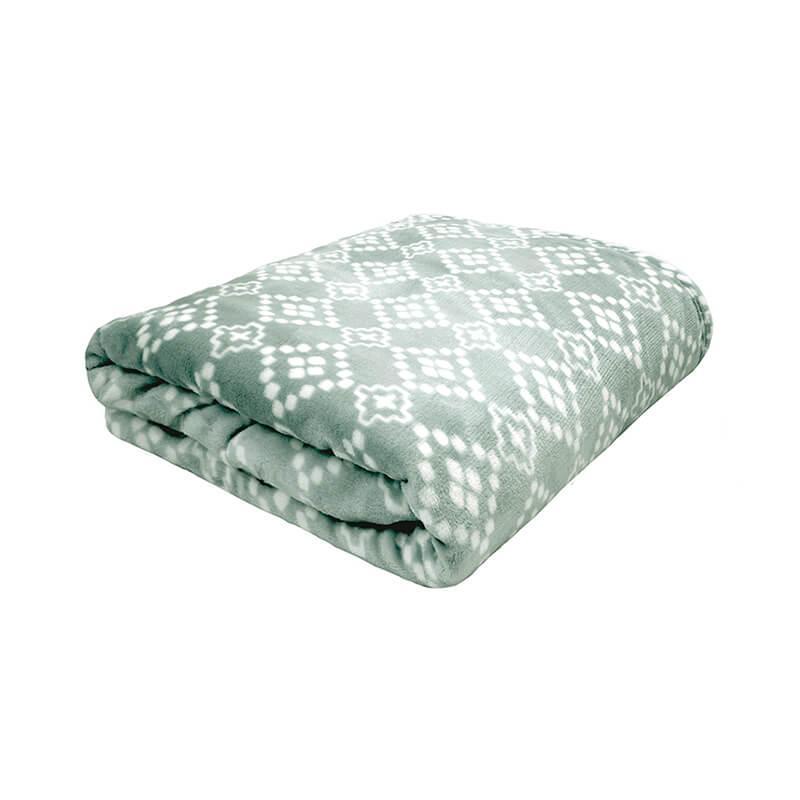 Bambury Queen Chiquita Ultraplush Blanket (Eucalyptus)