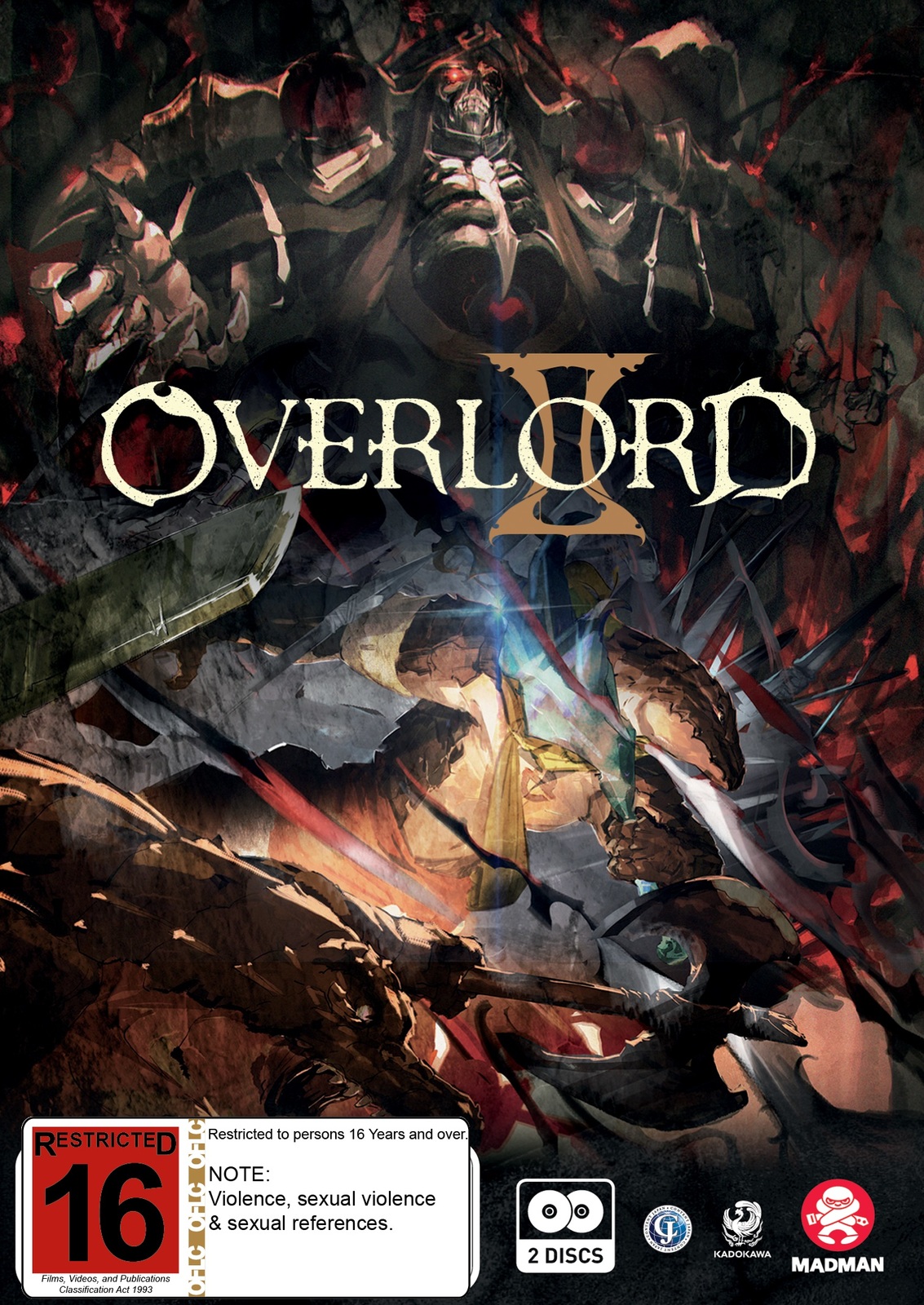 Overlord: The Complete Season 2 on DVD image