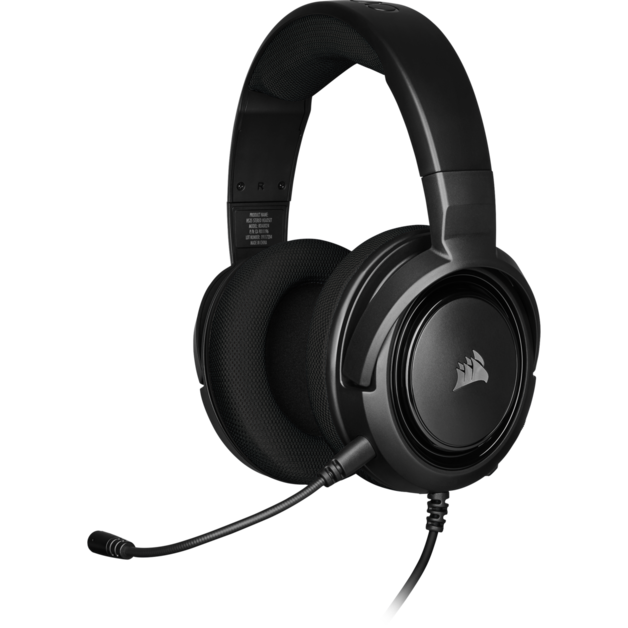 Corsair HS35 Stereo Gaming Headset (Black) for PC