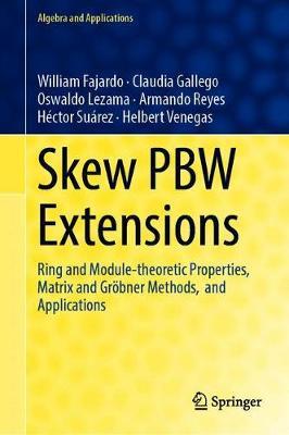 Skew PBW Extensions by William Fajardo image