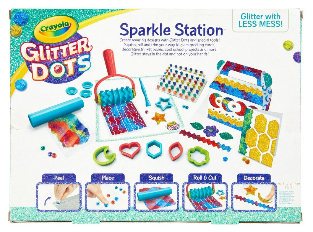 Buy Crayola Glitter Dots Sparkle Station at Mighty Ape NZ