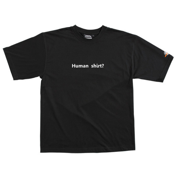 Human Shirt - Tshirt (Black) for image